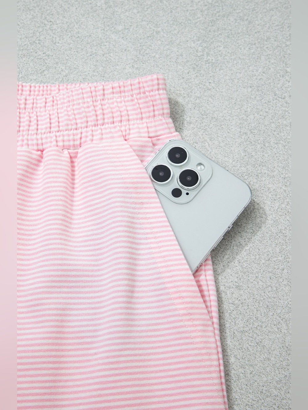 Striped Long Sleeve Top and Pants Set - Picture 15 of 16